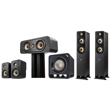 Polk Audio Signature Elite 5.1 Channel Speaker System - Stunning Black